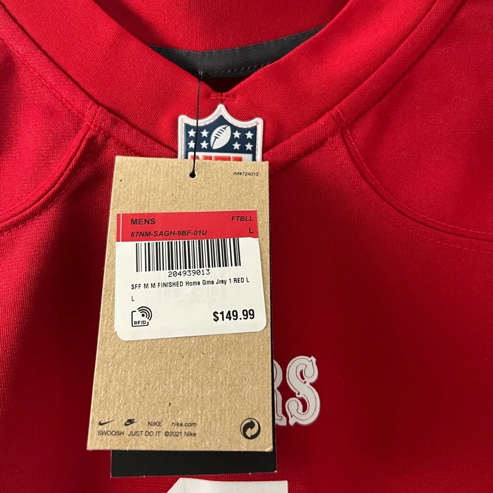 Deebo Samuel Sr. 49ers Jersey | Size L | NFL Nike Game Jersey NWT